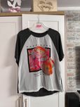 T-shirt z krótkim rękawem bluzka, rozmiar L (40)