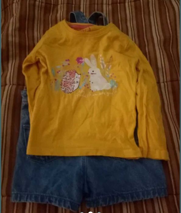 Roupas rosa, jardineiras e Disney para crianças de 18/24 meses