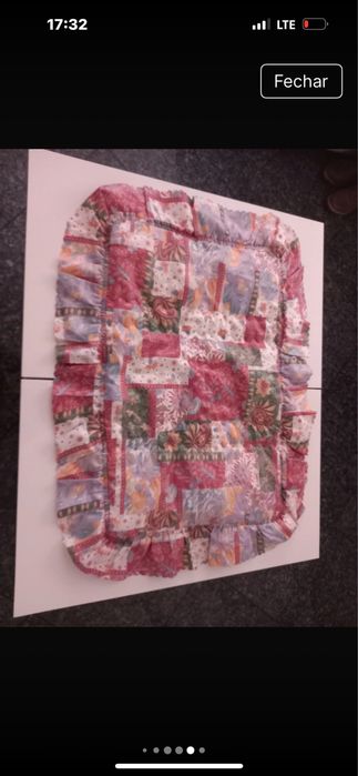 Edredão cor de rosa