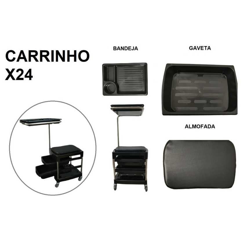 Carrinho Profissional de Salão de Beleza