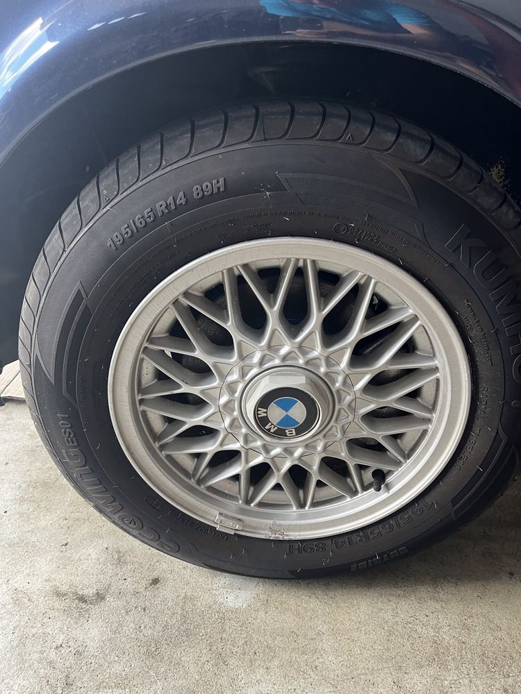 Bmw e30 alufelgi,felgi BBS RZ,koła,nowe opony PERFEKT