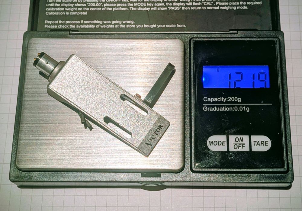 Headshell Koszyk gramofonowy Victor PH-6