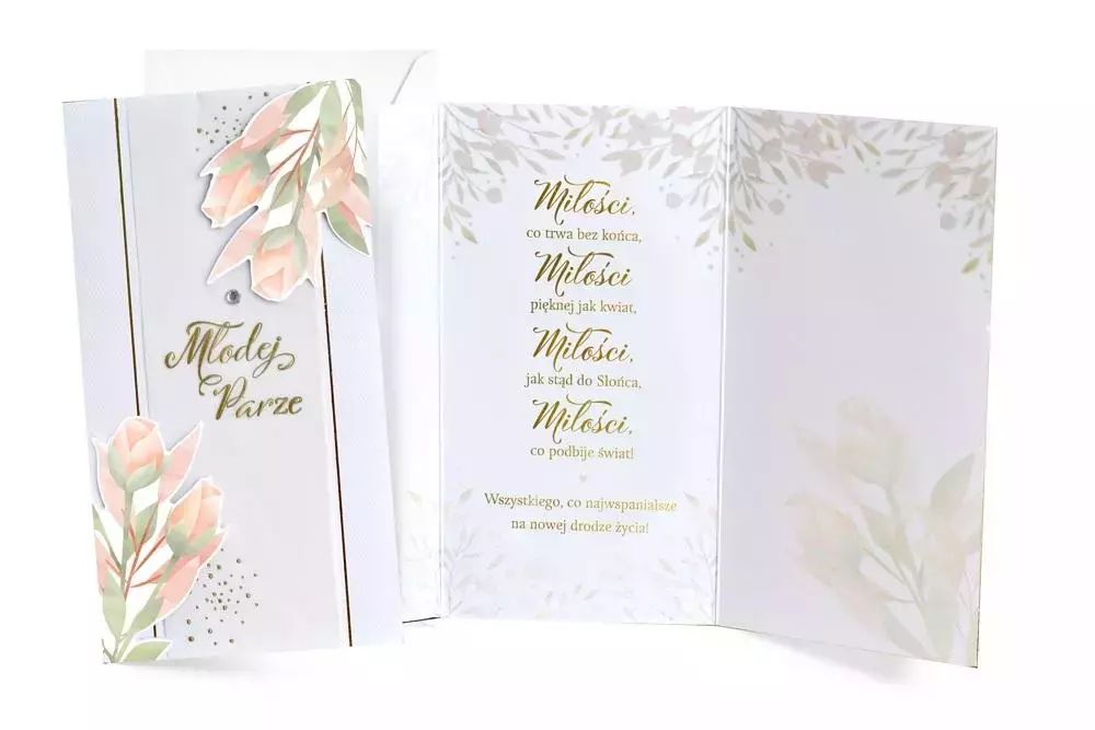 Karnet Ślub. Kukartka