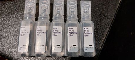 Woda do peptydów aqua pro injection