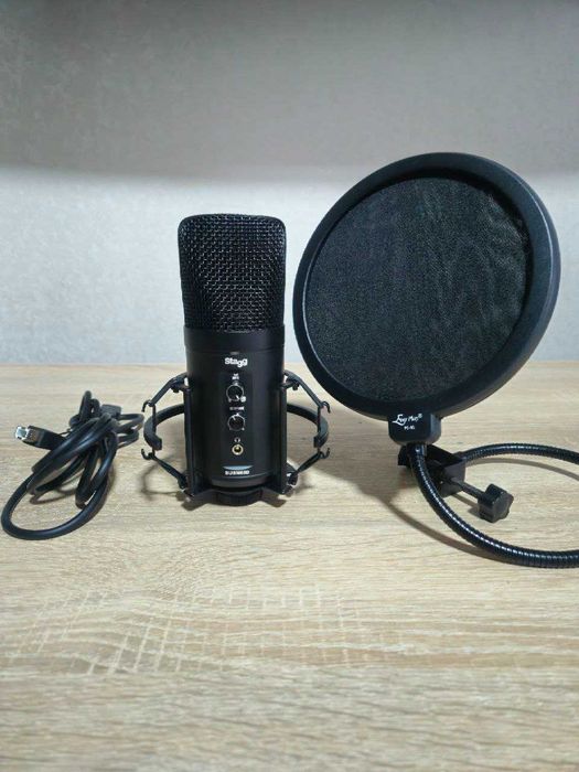 Ємнісний мікрофон студійний STAGG SUSM60D