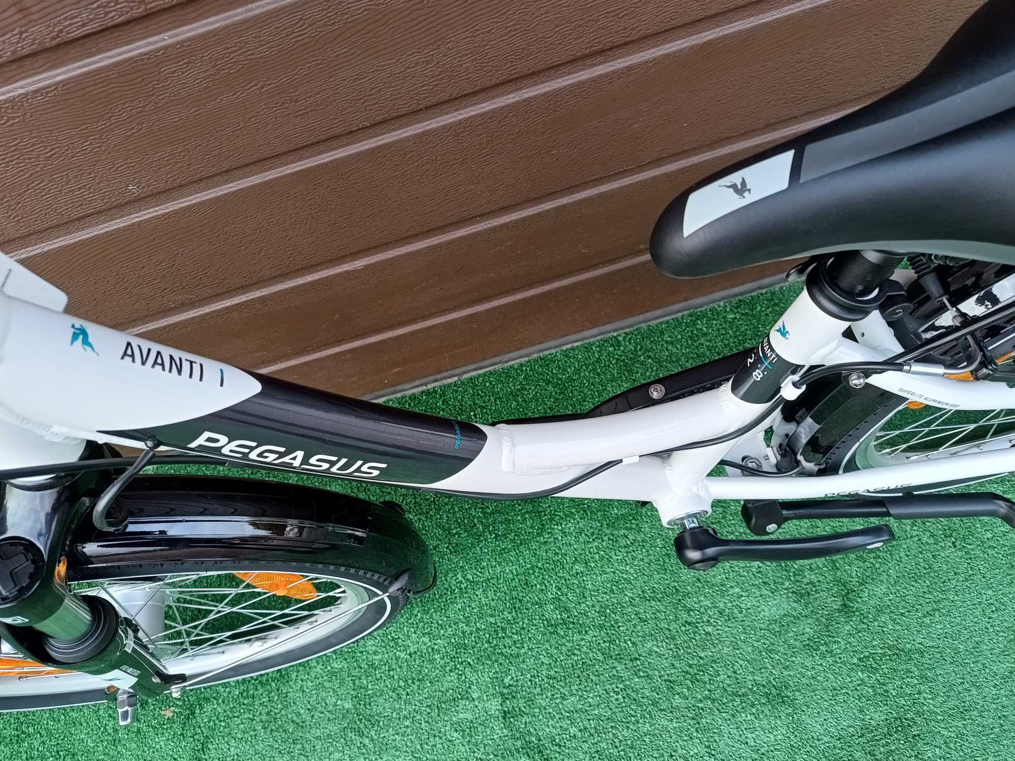 Rower 20" Pegasus Avanti 7 Nexus Alu Amor Dynamo LED Nowy