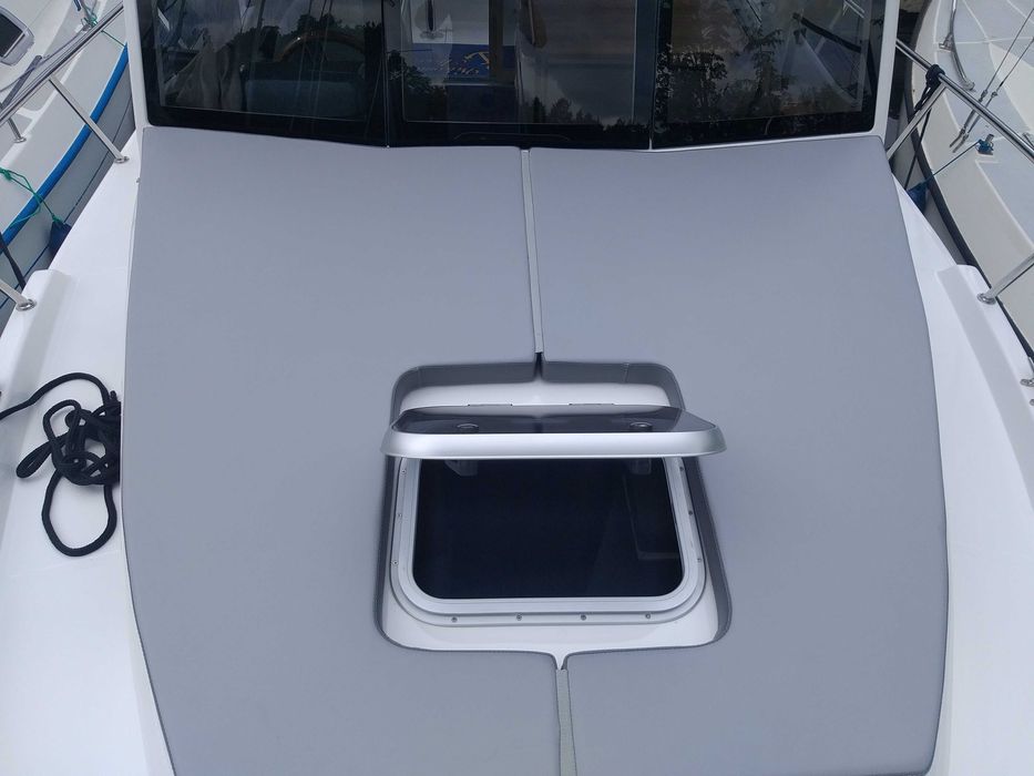 Czarter wynajem łódź Jacht motorowy Quest 825 Mazury bez patentu