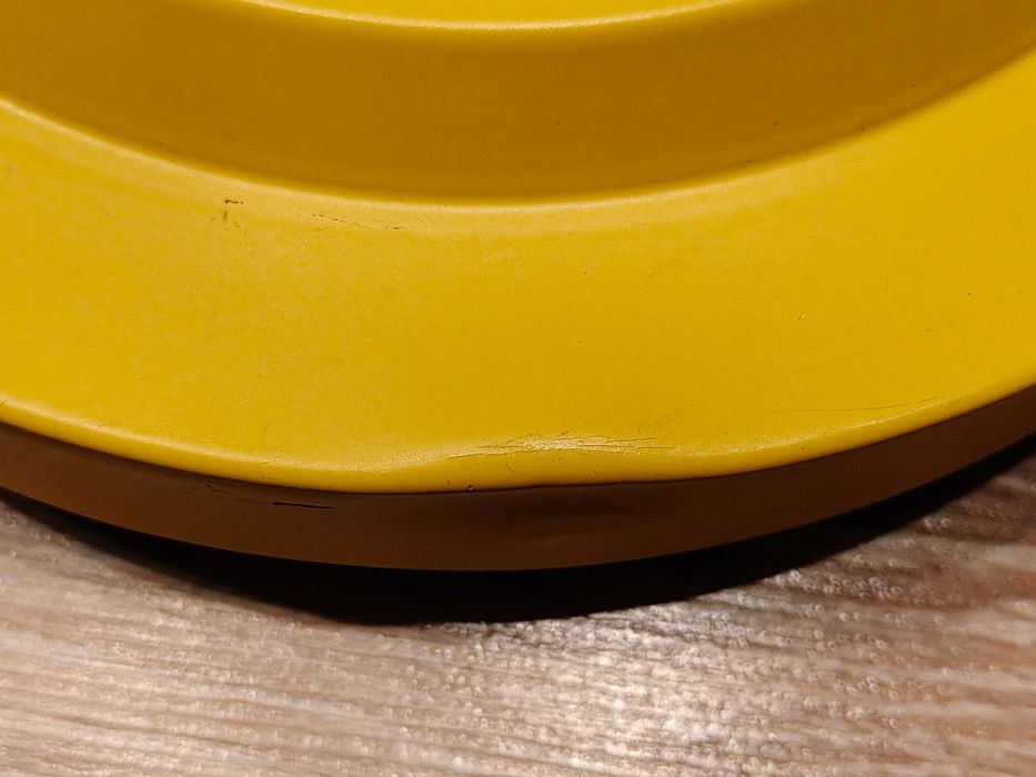 Lampa Meble VOX Collo żółta podłogowa stojąca