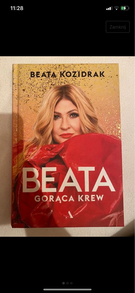 książka „Beata Gorąca Krew”