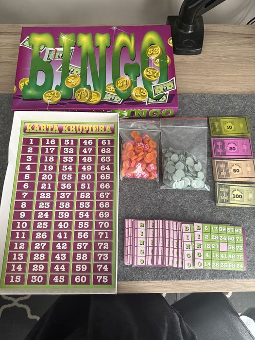 Bingo gra dla dzieci i doroslych