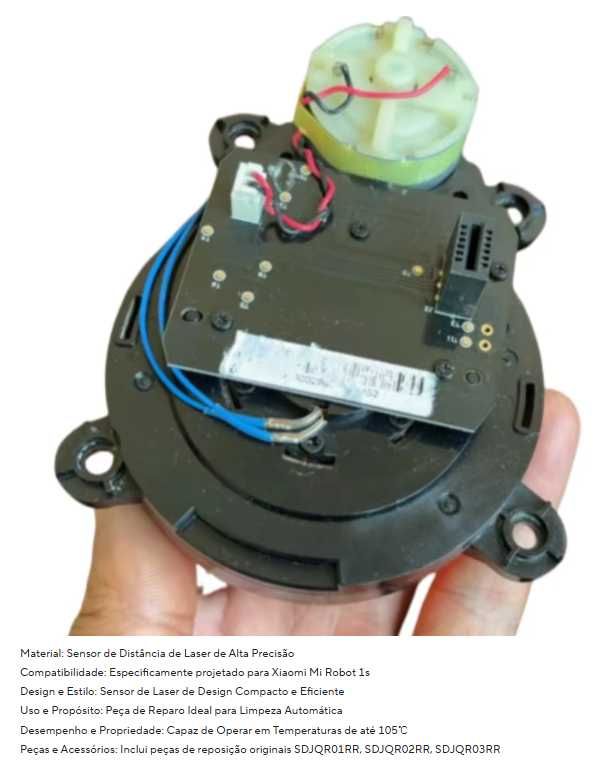 LIDAR - LDS Sensor de Distância a Laser para Xiaomi Mi Robot