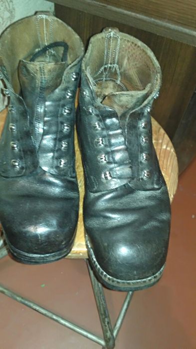 Берцы горных Швейцарских стрелков 1965 г брендовой Швейцарской фирмы