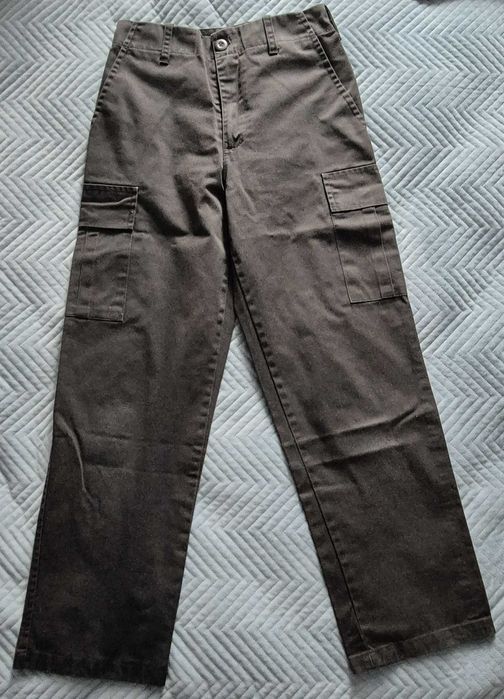 Spodnie damskie Morowo rozmiar 164 bojówki czarne do munduru ZHP