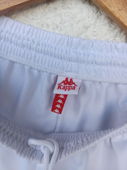 Шорти Kappa чоловічі білі капа з лампасами