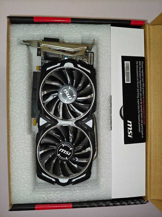 Видеокарта MSI Radeon RX 570 ARMOR OC , 8Gb