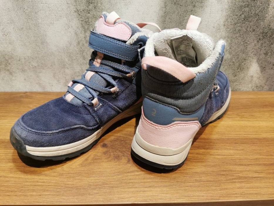 Buty zimowe qechua wodoodporne r. 33