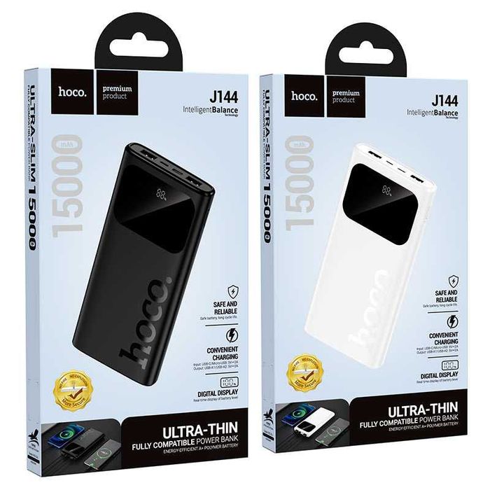 Універсальна Мобільна Батарея Power Bank Hoco J144 Hymn 15000 mAh