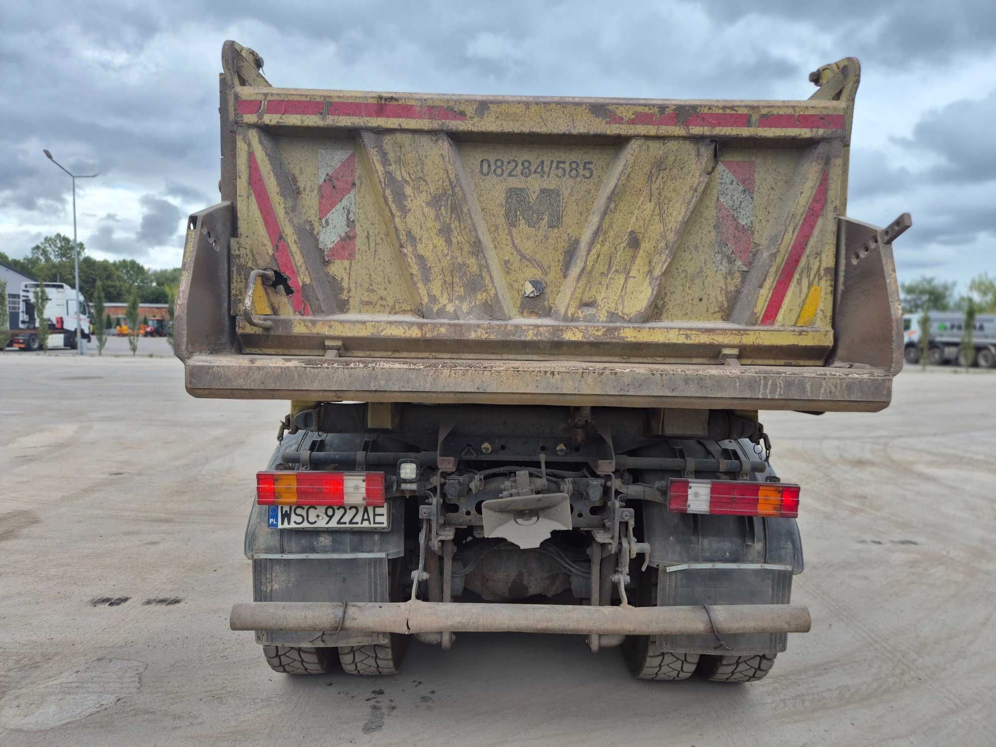 Mercedes Actros cztero ośka