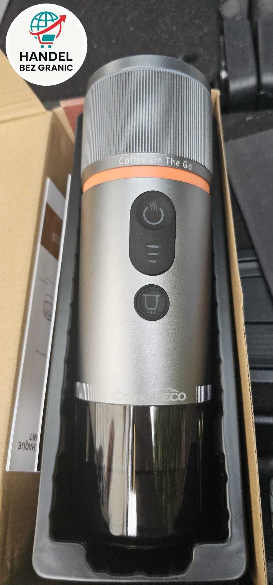 Ekspres do kawy na kapsułki Conqueco przenośny Nespresso i Starbucks