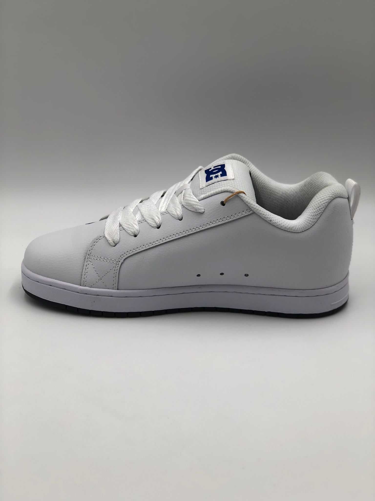 DC Shoes Białe Unisex Skórzane Rozmiar 45