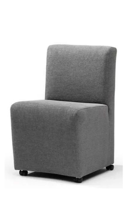 Krzesło Daan tapicerowane na kółkach marki Jadik