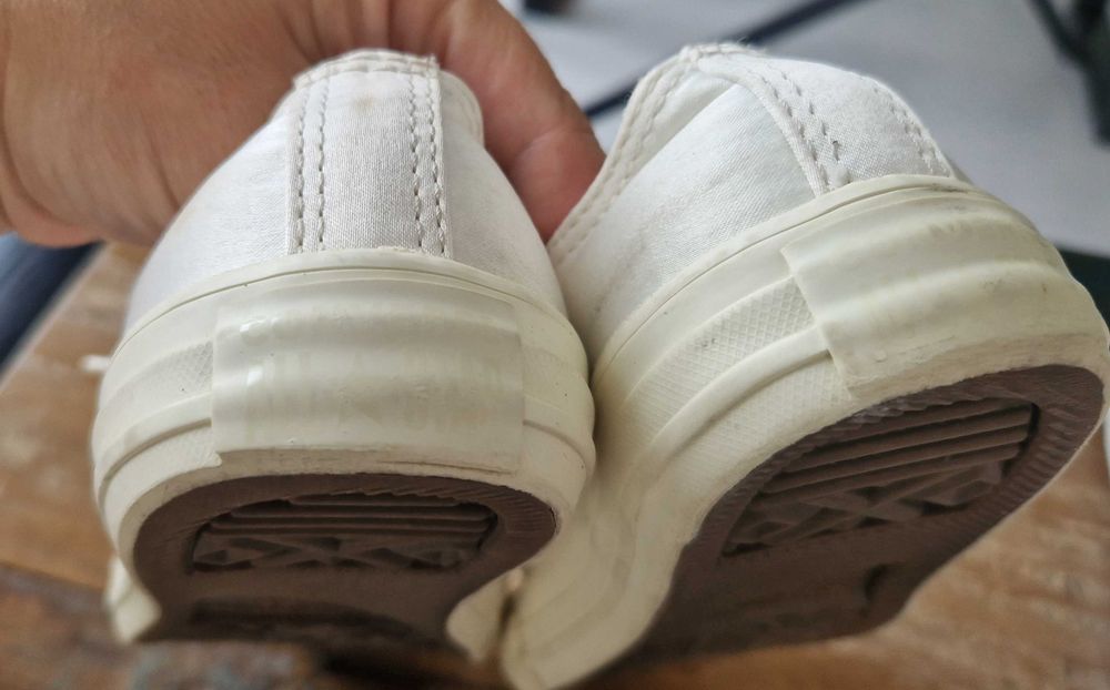 Converse-białe tenisówki roz.33