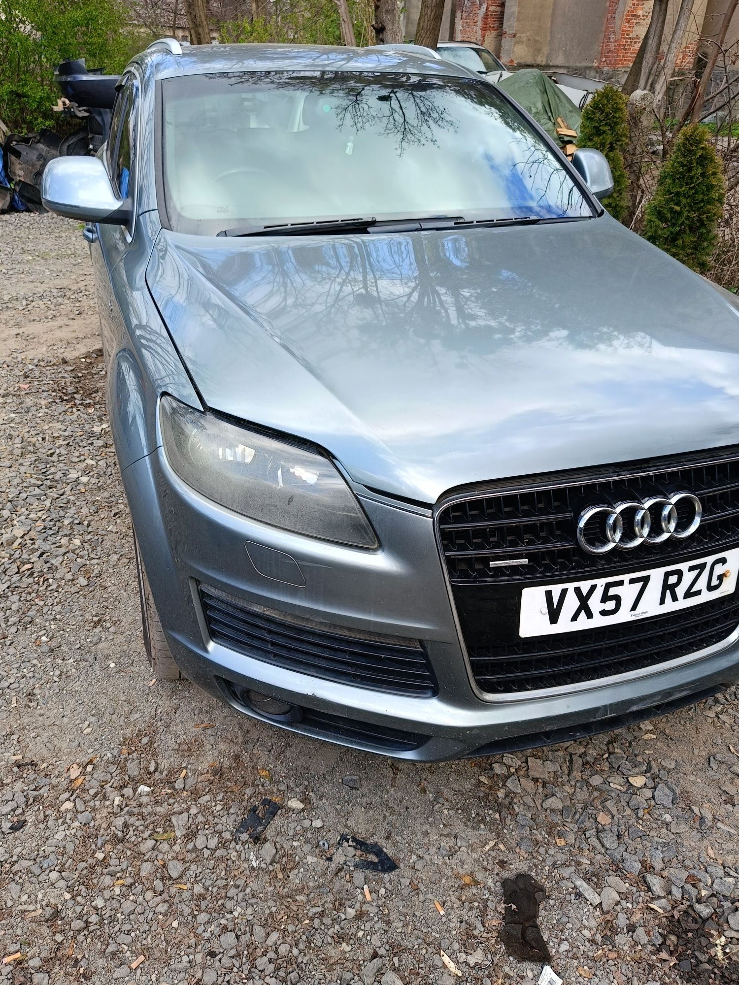 Kompletny przód audi Q7 4l