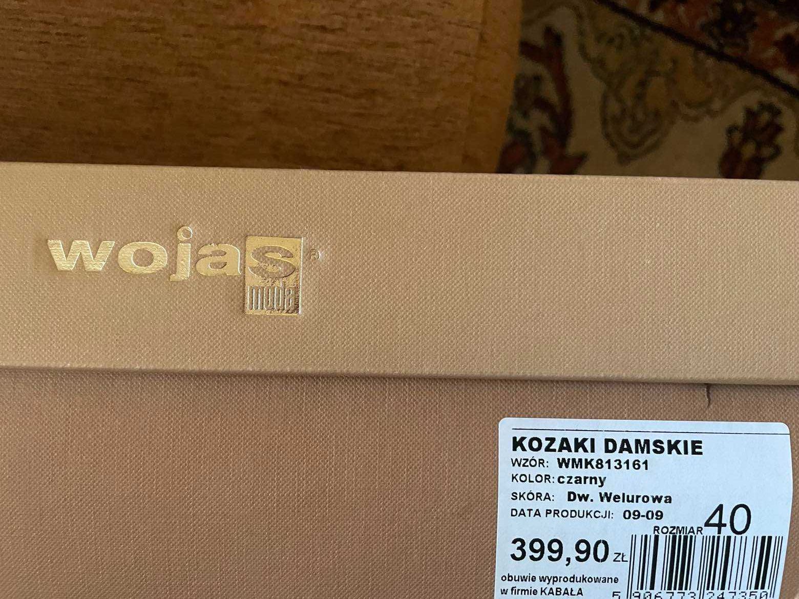 Kozaki damskie Wojas