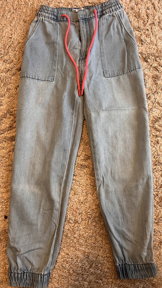 Joggery jeansowe Crop XS/34