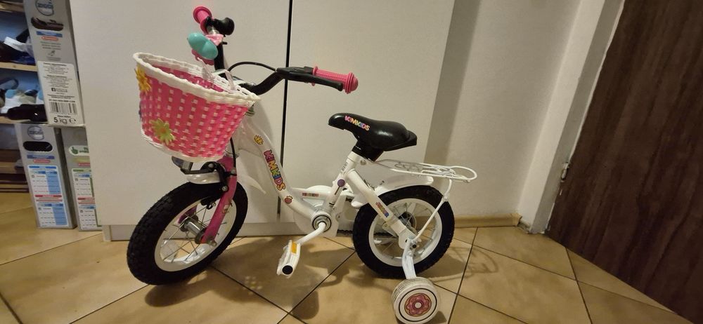 Rowerek 12 cali dla dziewczynki