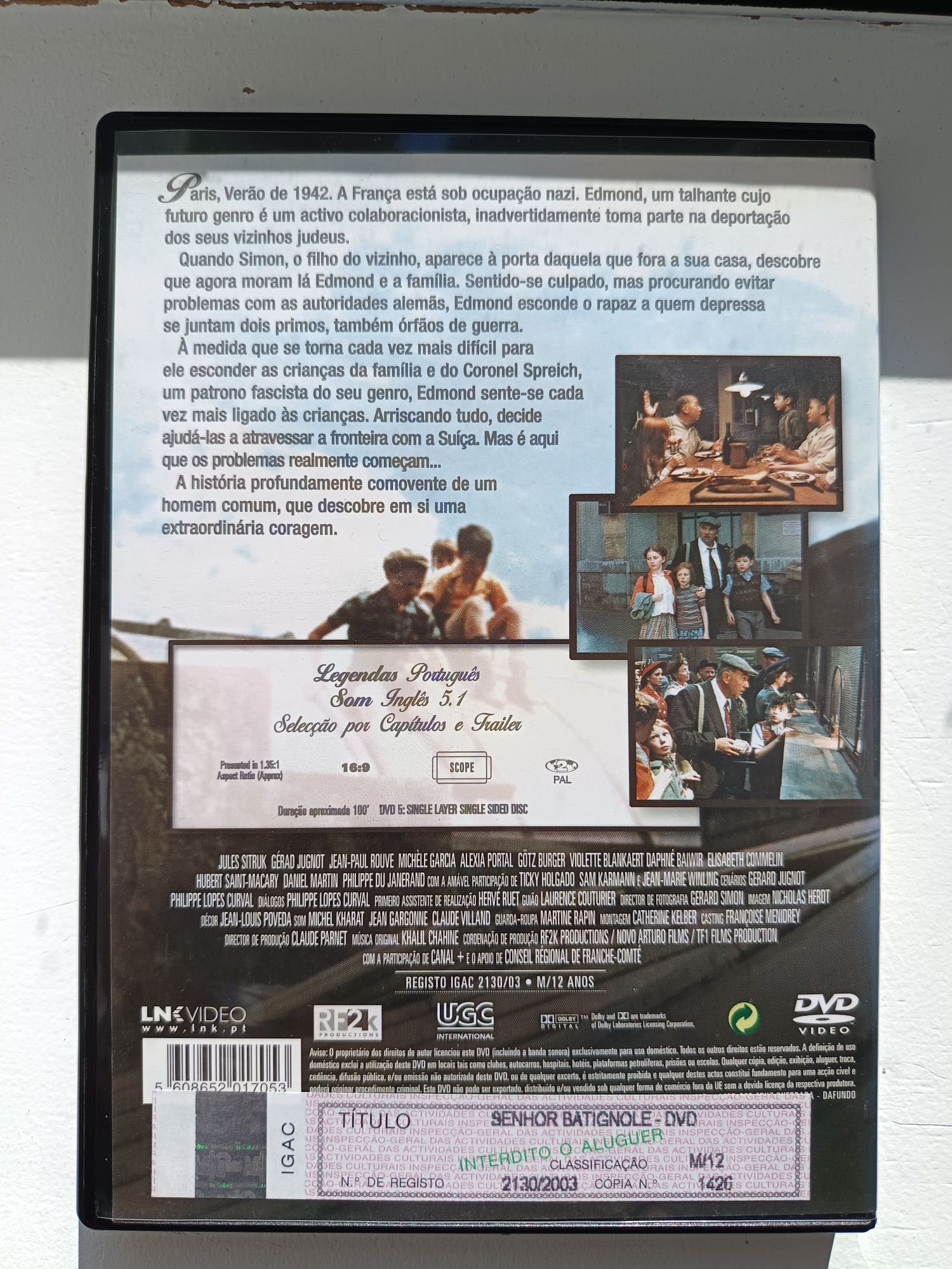 DVD senhor Batignole