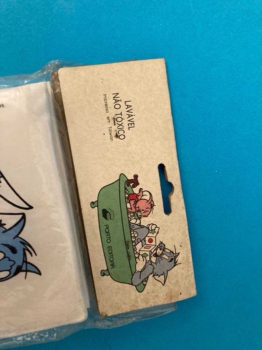 Livro do banho Tom & Jerry Porto Editora Anos 80