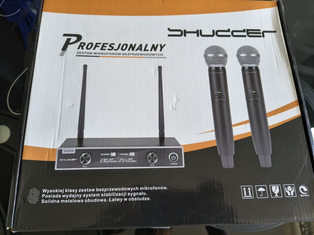 Profesjonalny zestaw mikrofonowy SDR1201