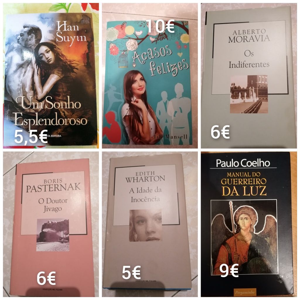 22 livros para venda