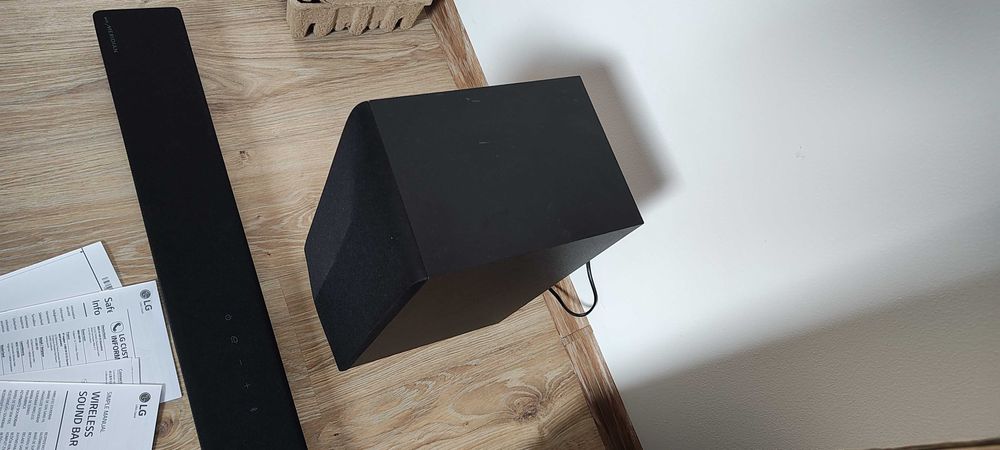 Nowy Soundbar LG S65Q Hi-Res 420W Meridian AI Sound Gwarancja 2 lata