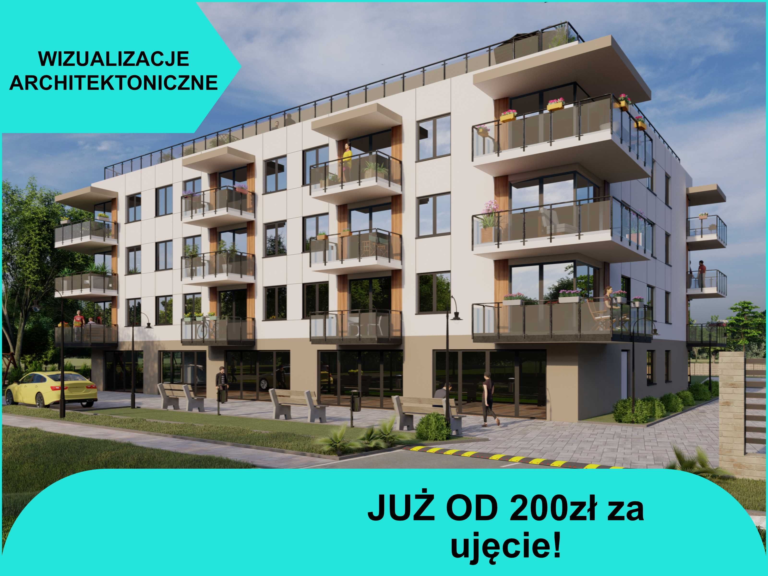 Projekty Wnętrz, Wizualizacje architektoniczne, Grafik 3D