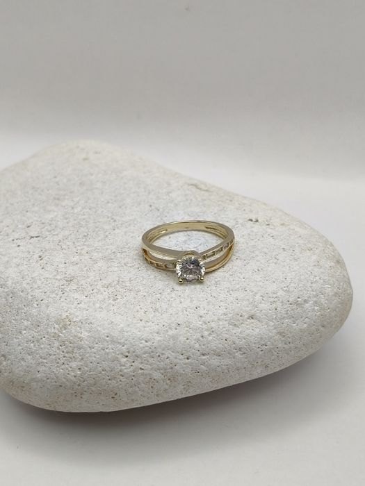 Złoty Pierścionek R.15 Pr.585 Nowy Zapraszamy