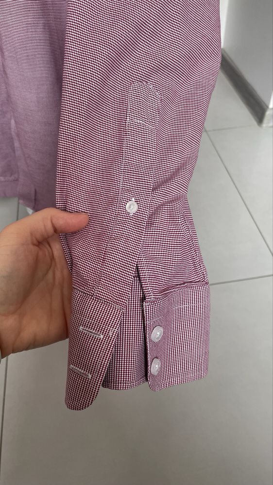 Koszula męska Wólczanka, slim fit, rozmiar 41
