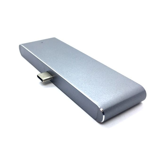 Мультипорт 4в1 Type-C to HDMI, 3.5mm, USB3.0, PD для iPad Pro