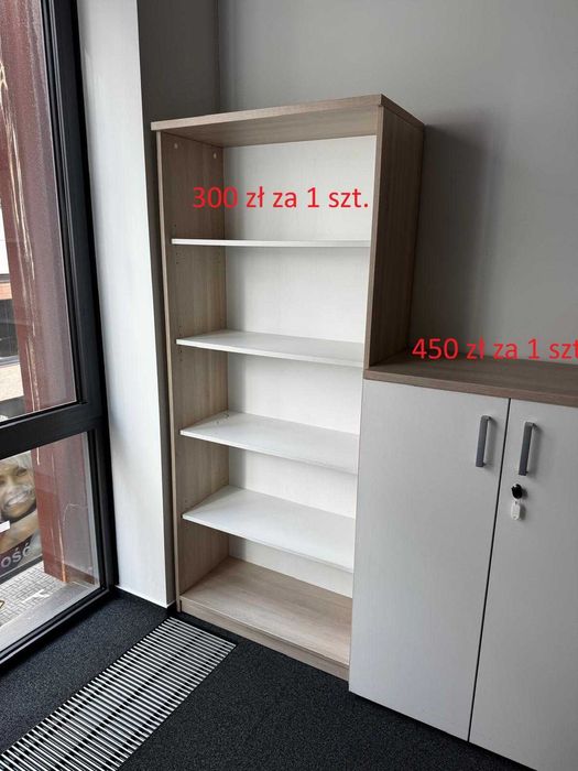 Regał otwarty 80x224 cm  ragały otwarte do biur domu hostelu