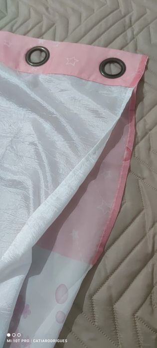 Cortinados criança e 2 fronhas