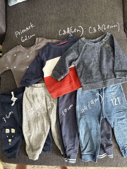 Продам пакет вещей на мальчика 5—12 месяцев