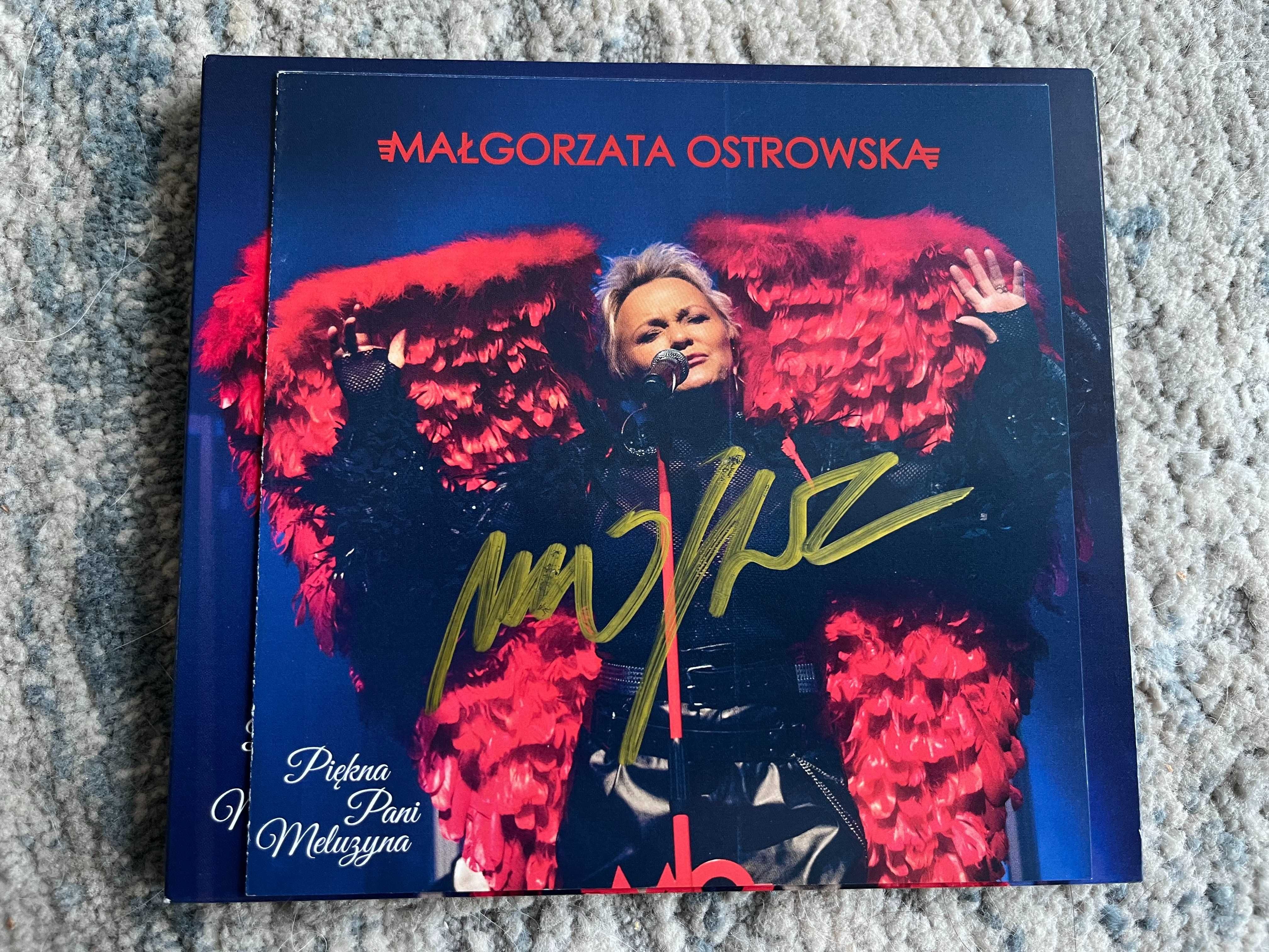 CD Piękna Pani Meluzyna - Małgorzata Ostrowska - autograf