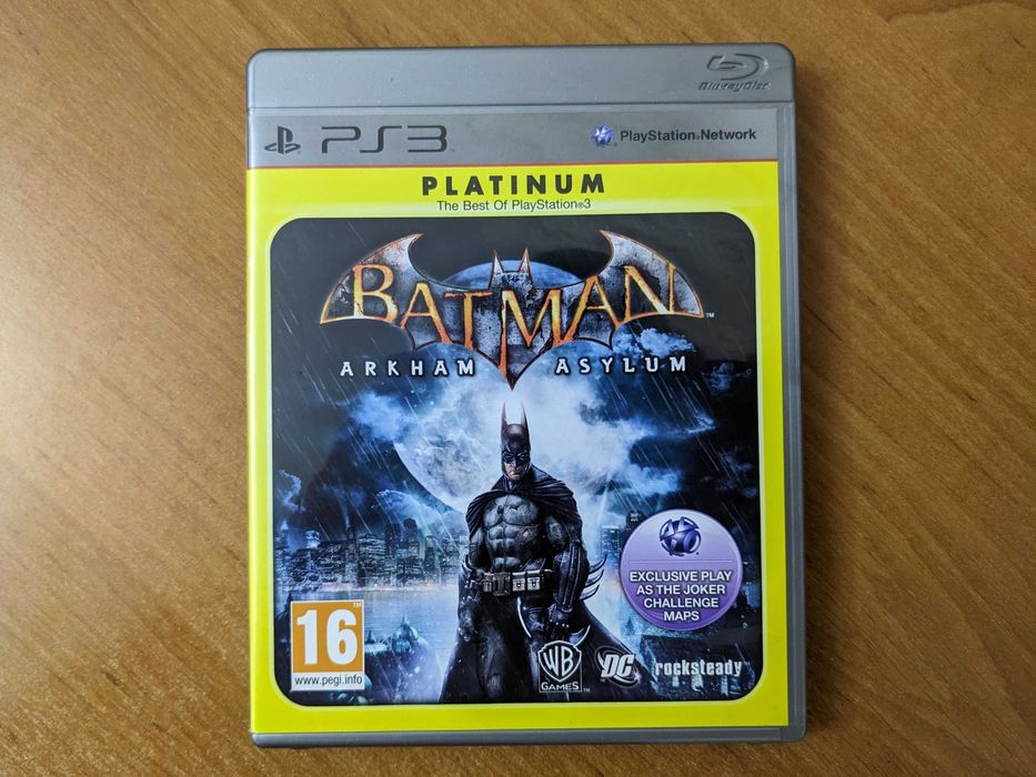 Игра Batman Arkham Asylum Platinum для Sony PlayStation 3 PS3