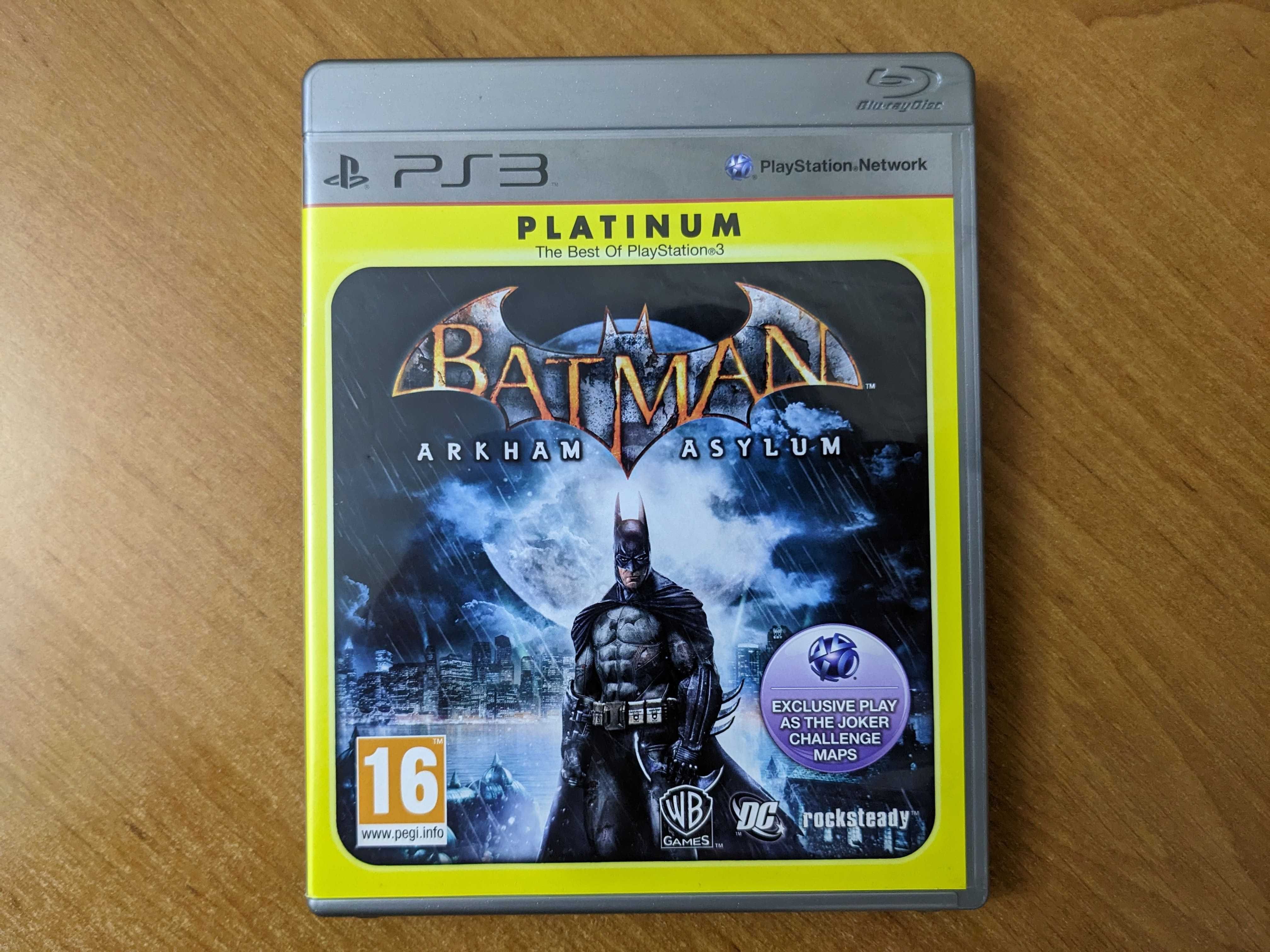 Игра Batman Arkham Asylum Platinum для Sony PlayStation 3 PS3