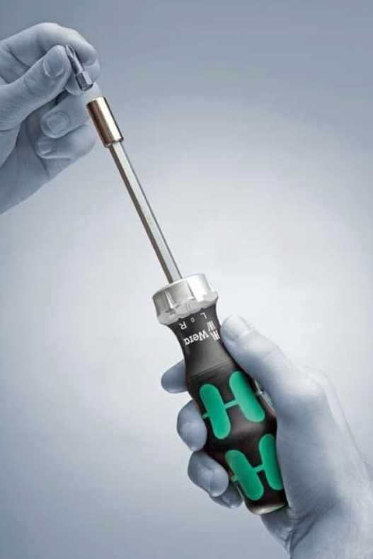 WERA Kraftform Kompakt 27 RA 073660 grzechotka wkrętak