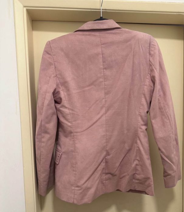 Casaco cor de rosa tamanho S