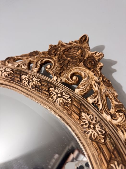 Vintage Espelho Antigo talha trabalhada