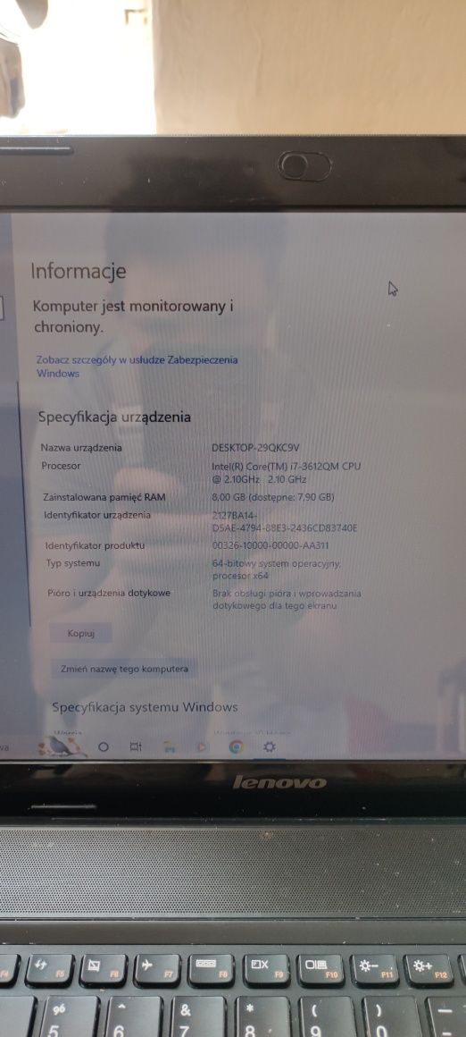 Laptop Lenovo sprzedam