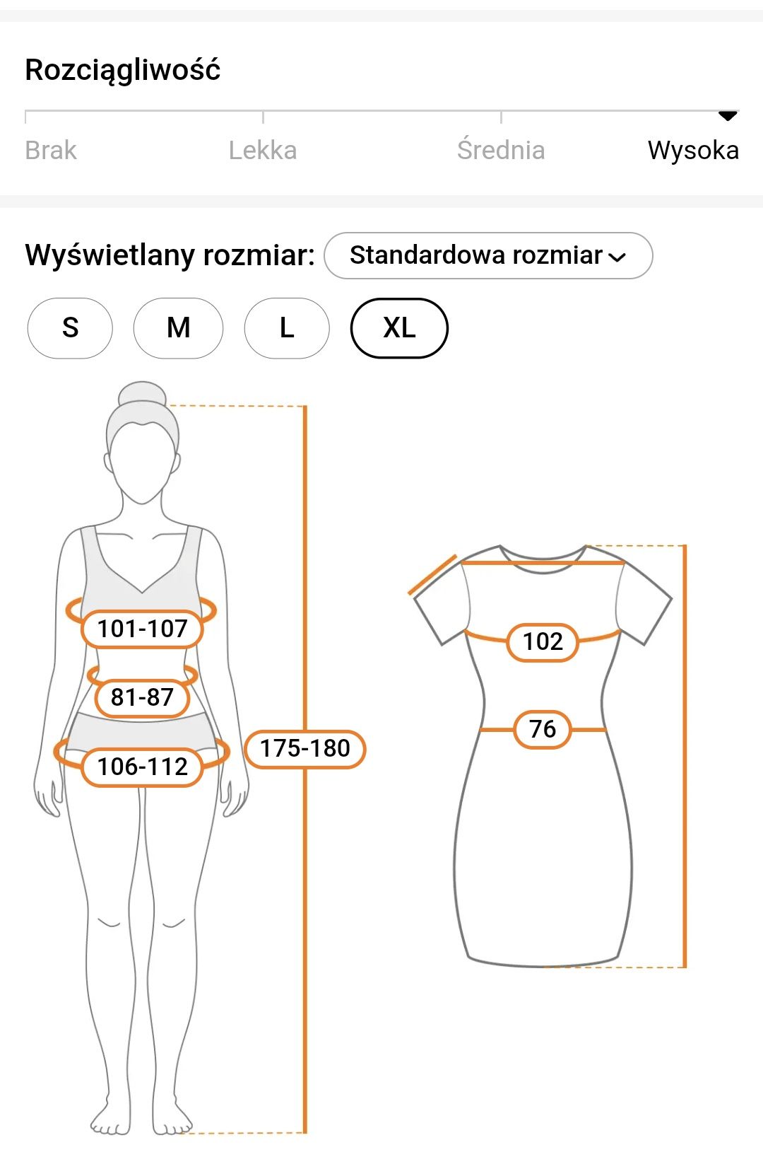 Jednoczęściowy strój kąpielowy rozmiar xl